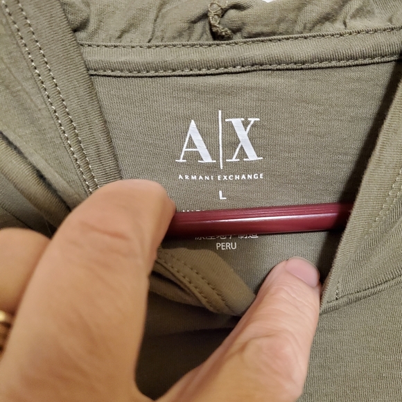 #14 -Armani Exchange men's lightweight hoodie - Picture 2 of 2